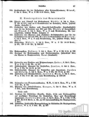 Bauwesen Architektur