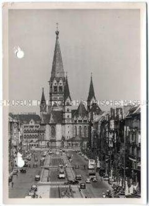 Berlin, Tauentzienstraße und Kaiser-Wilhelm-Gedächtniskirche