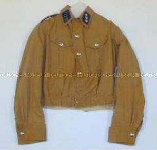 Uniform eines Sturmführeres der SA, Sturmbann I/Gruppe 11, Fahnenträger, Dienstanzug - Braunhemd