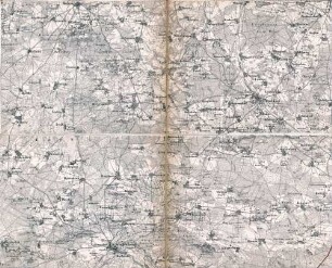 151 Alt Döbern Senftenberg. Topographische Karte vom östlichen Theile der [preussischen] Monarchie (Generalstabskarte)