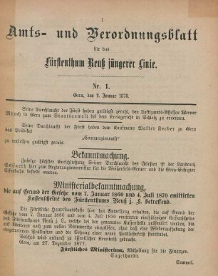 2. Januar-25. Dezember = Nr. 1-52