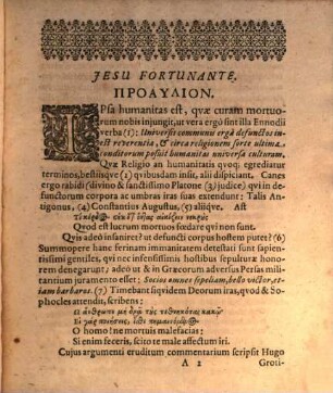 De laudationibus funebribus Veterum schediasma historicum