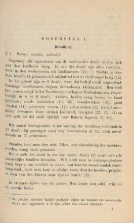Hoofdstuk I. Bevolking