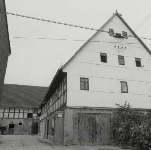 Glauchau-Schönbörnchen, Vierseithof, um 1800