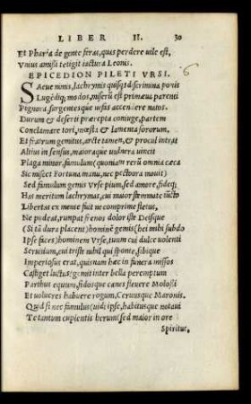 Epicedion Pileti Ursi.