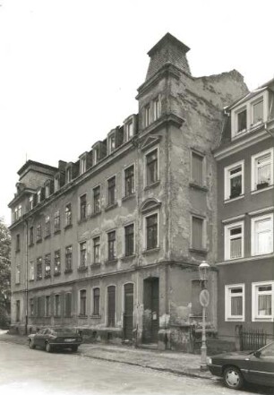 Dresden-Blasewitz, Draesekestraße 5. Wohnhaus. Um 1895. Straßenansicht