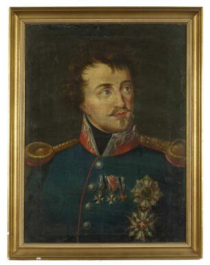 Kronprinz Ludwig von Bayern als Generalleutnant der 1. Bayerischen Infanterie-Division, um 1809