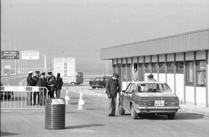 Ottmarsheim: Autobahndreieck Neuenburg - Ottmarsheim; am Gemeinschaftszollamt