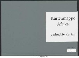 Danakil, Schoa, Kaffa bis zum Äquator : 1890-1896 : Kartensammlung