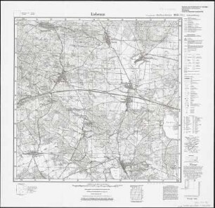 Meßtischblatt 3658 : Liebenau, 1938 : Liebenau. - Hrsg. 1896, bericht. 1931, einz. Nachtr. 1934, red. Änd. [19]38. - 1:25000. - [Berlin]: Reichsamt für Landesaufnahme, 1938. - 1 Kt.