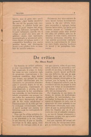 De crítica