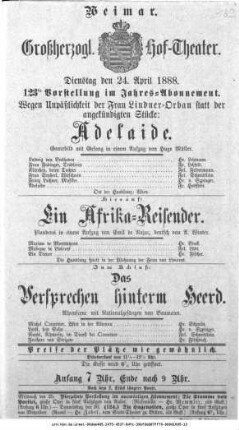 Das Versprechen hinterm Heerd