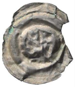 Fundmünze, Brakteat, 1230 - 1290
