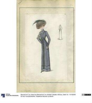 Kleid von Bernard et C.ie, Modell Carlotta II (Robe)