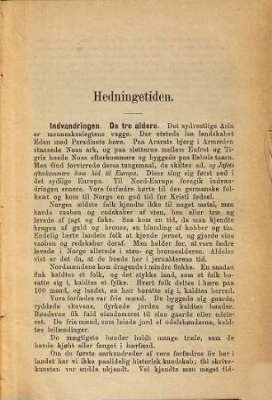 Norges historie i fortaellinger for skolen og hjemmet ved O. Jensen : Med 8 storre billeder