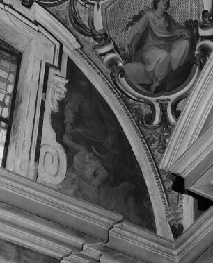 Cappella Inghirami — Der heilige Paulus erweckt den toten Eutychius zum Leben