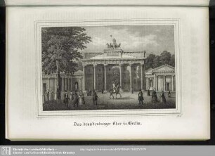 Das brandenburger Thor in Berlin