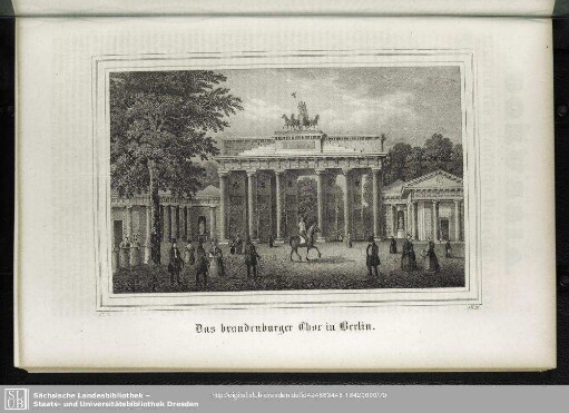 Das brandenburger Thor in Berlin