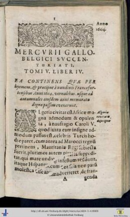 Tomus V. Liber IV.