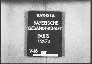 Kawina, irrtümlich Karwina, Johann, aus München, Fremdenlegionär, Einbürgerung in Frankreich
