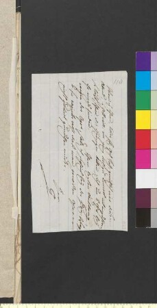 Brief von Göchhausen, Luise Ernestine Christiane Juliane von an Goethe, Johann Wolfgang von