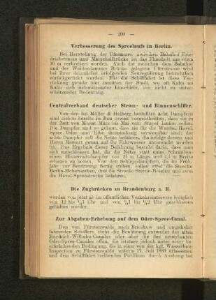 Zur Abgaben-Erhebung auf dem Oder-Spree-Canal.