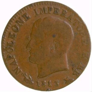 Münze, Centesimo, 1813