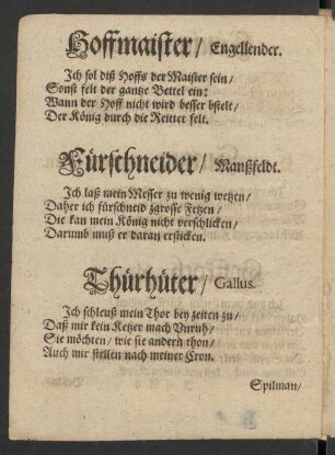 Fürschneider/ Manßfeldt.