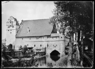 Dinkelsbühl. Nördlinger Tor und Wehrmühle