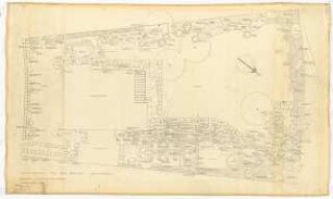 Garten Hermann Leinweber, Berlin-Schlachtensee: Pflanzplan 1:50