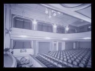 Stadttheater, St. Pölten: Ansicht Zuschauerraum (Negativ zu Inv. Nr. TBS 237,06)