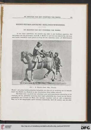 3.Ser. 5.1925: Noord-Nederlandsche beeldhouwwerken : de meester van het sterfbed van Maria