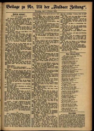 Zweite Ausgabe vom Sonntag, den 08. Oktober 1893.