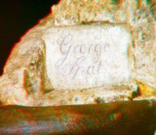 Gangtafel ""George Spat"" im Alten Tiefen Fürstenstolln