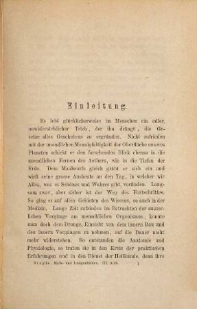 Die Behandlung der Hals- und Lungenleiden mit Inhalationen