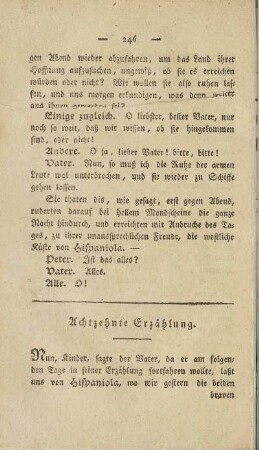 Achtzehnte Erzählung.