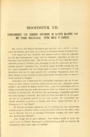 Hoofdstuk XII. Commandement van Cleerens gedurende de laatste maanden van het vierde oorlogsjaar. Civiel gezag in Bagelen