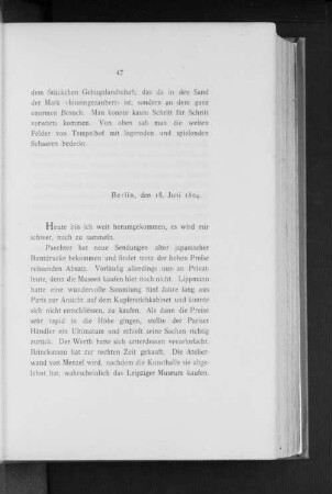 Berlin, den 18. Juni 1894.