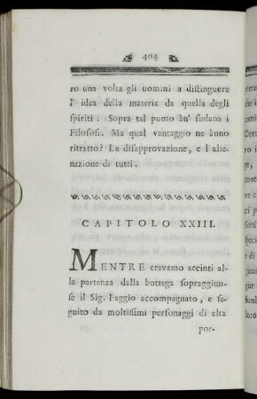 Capitolo XXIII.
