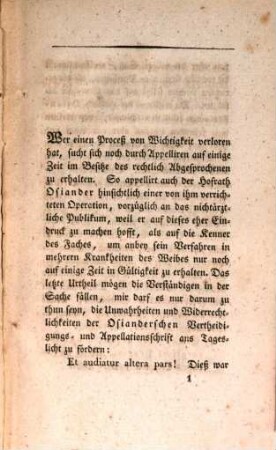 Abgenöthigte Zusätze zu meinen Aphorismen über die Krankheiten des Uterus und der Ovarien und zu F. B. Osianders Reise nach Leipzig im Dec. 1819