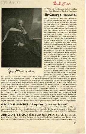 Henschel, Sir Georg