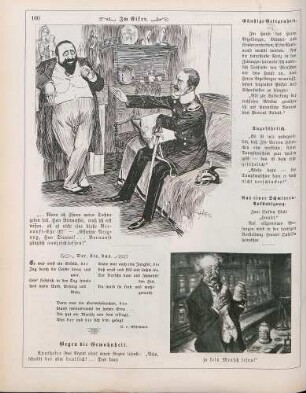 "Im Eifer" "Gegen die Gewohnheit"