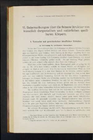 a) Gerinnung in verdünnter Chromsäure.