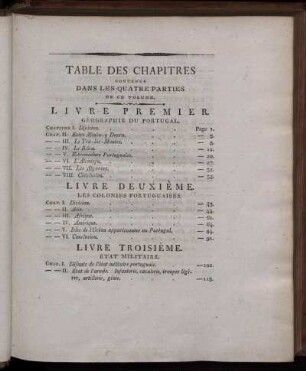 Tables Des Chapitres Contenus Dans Les Quatre Parties De Ce Volume.