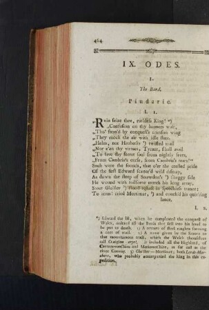 IX. Odes.