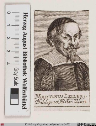 Bildnis Martin Zeiller (Zeiler)