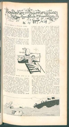 Baedeker humorístico de la República Argentina : IV - De Génova a Buenos Aires