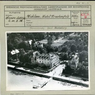 Mehlem, Drachenfels, Hotel