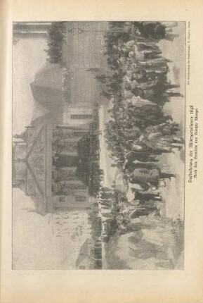 Aufbahrung der Märzgefallenen 1848