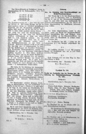 No. 18. (250-266) (256.), 12. November 1919